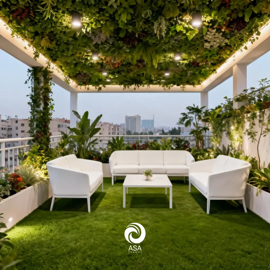 چمن مصنوعی بالکن